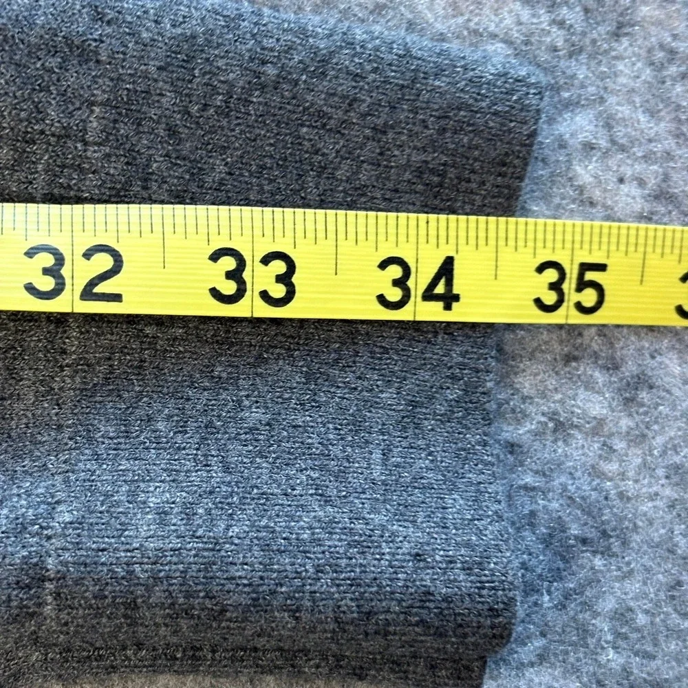 Theory Wool Blend Sweater Mens XL‎ Charcoal Gray Crewneck NEW $285